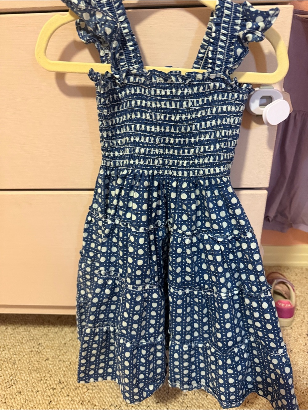 Hill House Blue Smocked Sundress